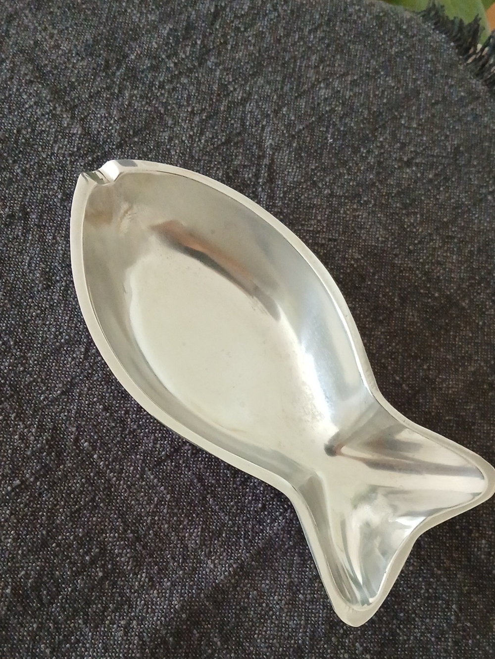 Fish Shaped Silver Serving Dish Bowl India